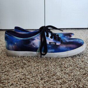 Vans Galaxy Print Lace Up Shoes